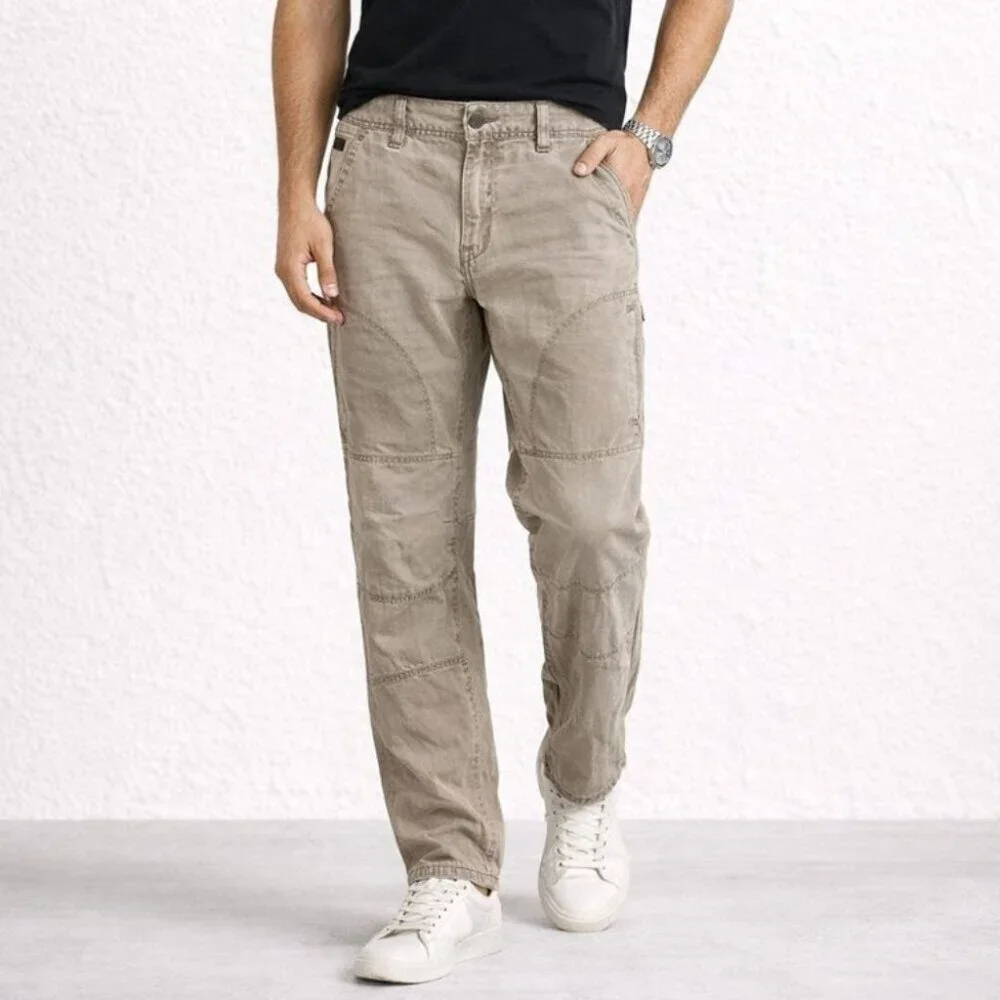 KUHL Khaki Utility Outdoor Pants Size 32x32 Hiking Travel Workwear